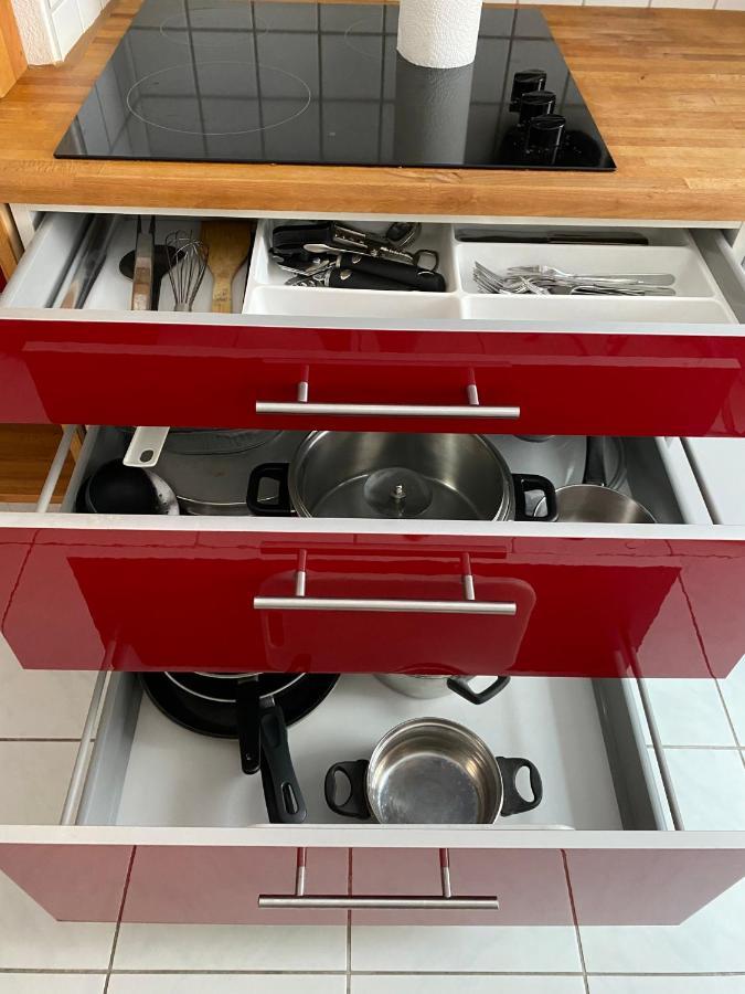 Stay In Aux, Feel At Home ! 2 Room Apartment Central Incl All You Need For 4 Person, 24H Check In, Pkw Parking Only Augsburg Eksteriør bilde